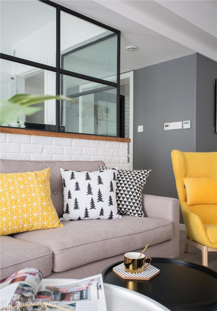 北欧风格小户型设计 | 互动式客厅与浪漫餐厅-6