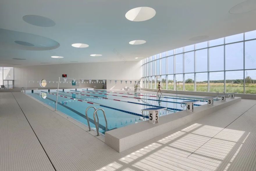 法国Fondettes游泳馆综合体-21