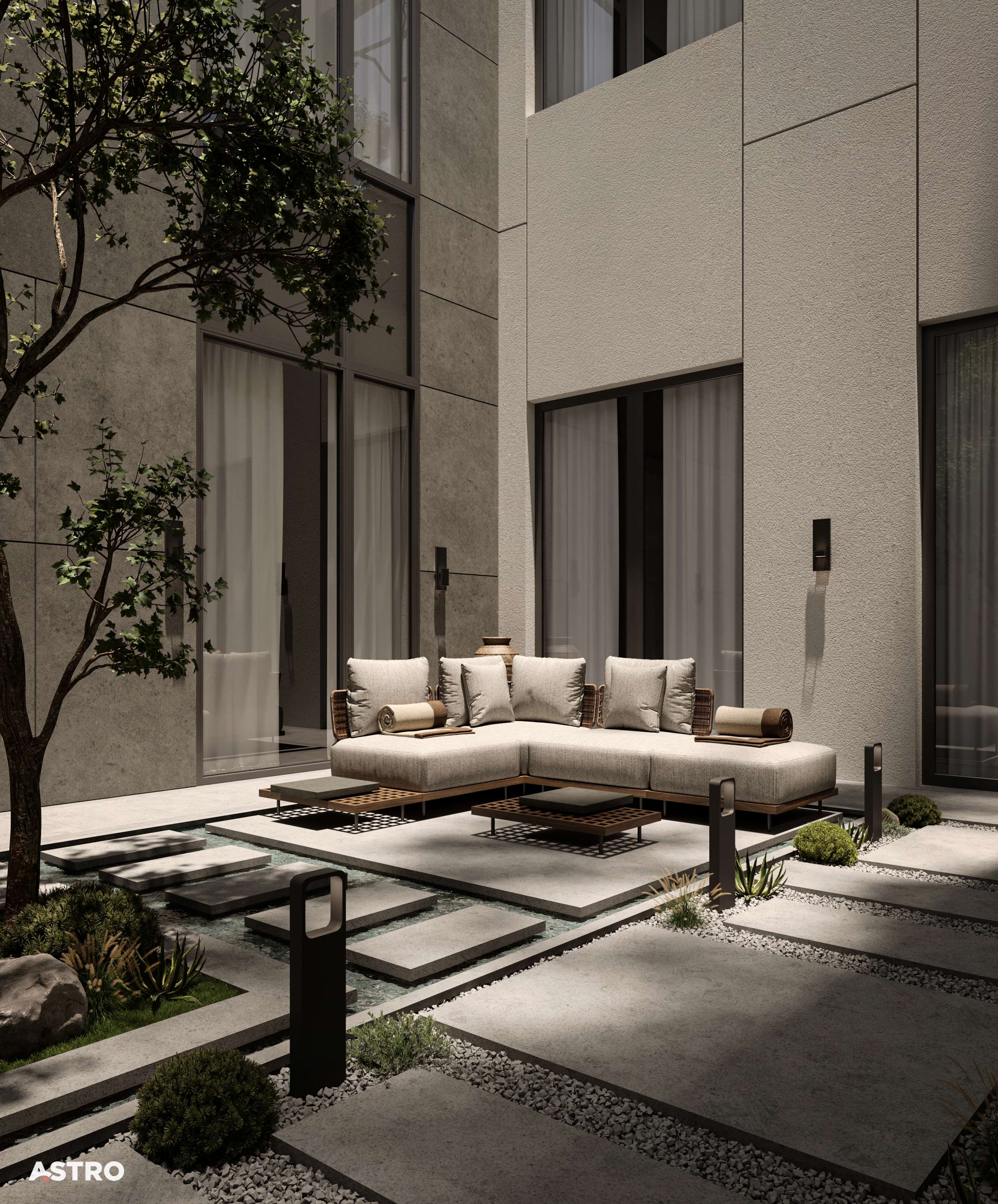 简约别墅设计丨沙特阿拉伯丨Astro Architects-25
