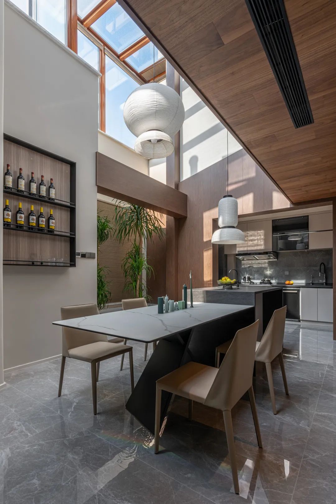 现代简约园林住宅设计丨末那识-74