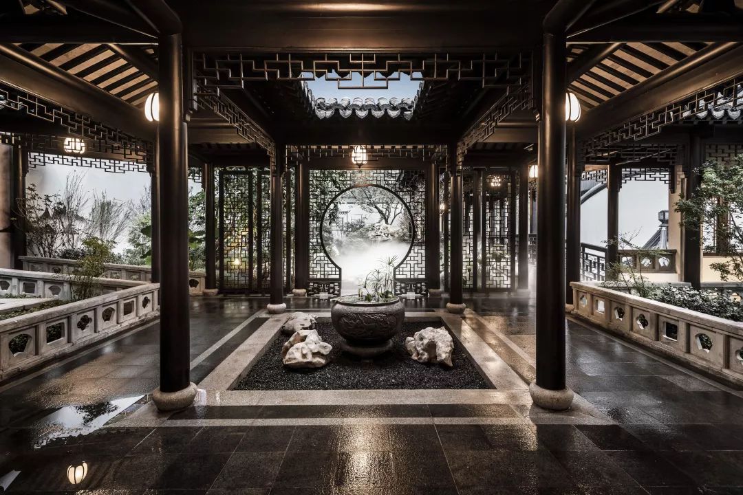 新中式美学大宅,传承中国建筑之美-140