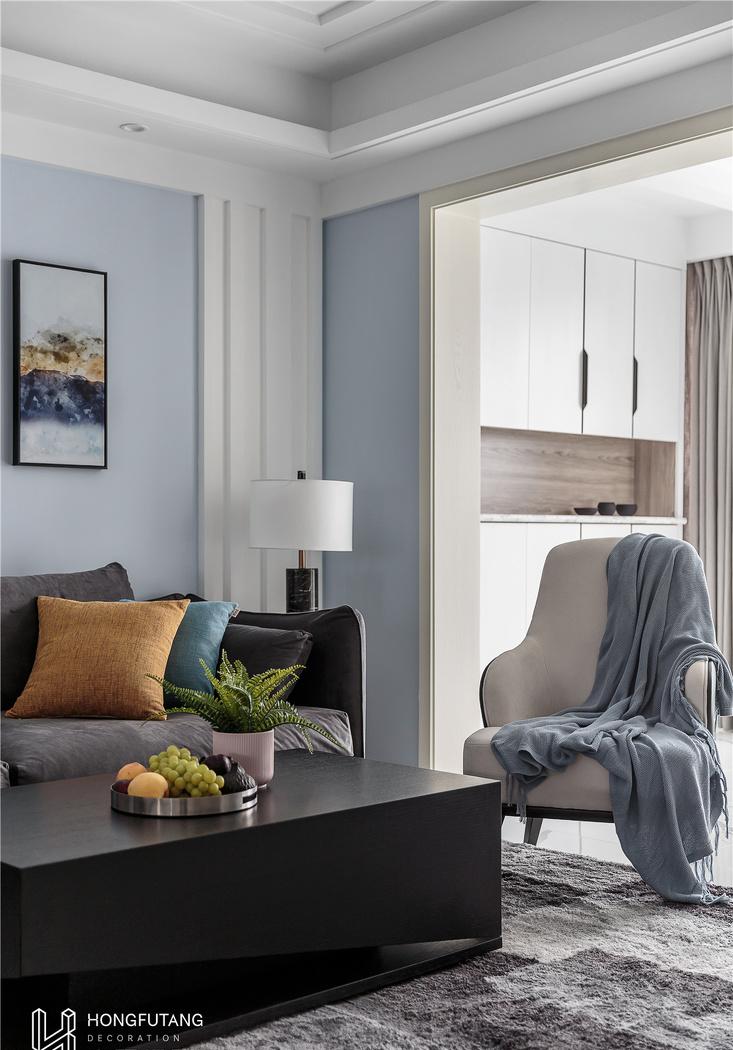 玄关改造,飞行棋客厅,活力空间-4