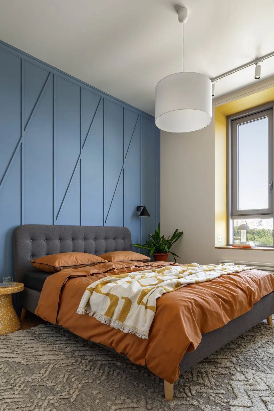 60㎡斯堪的纳维亚公寓设计丨Anastasia Zarkua-34