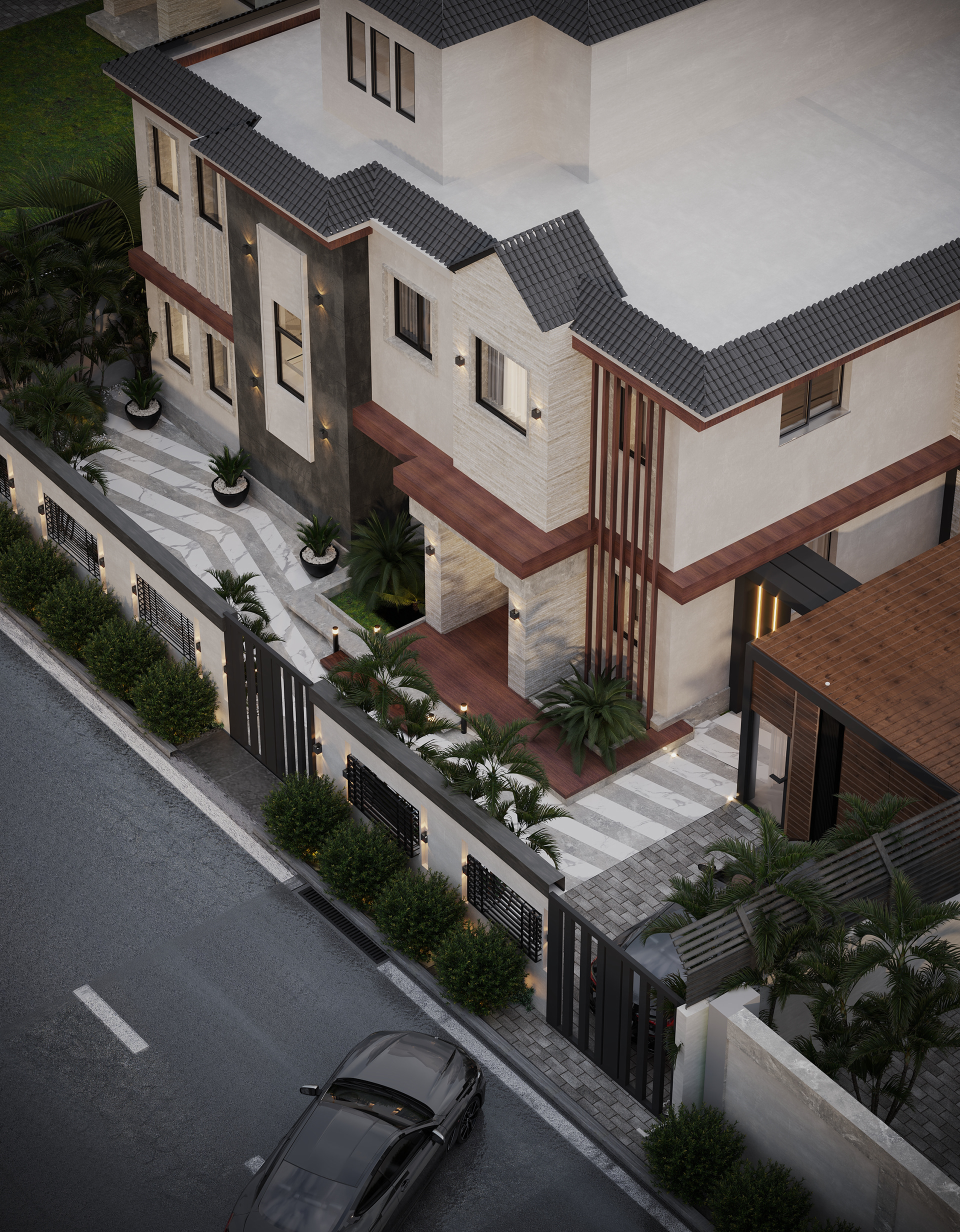 Rehab Villa 室内可视化设计丨Taj DesignSherif Helal-45