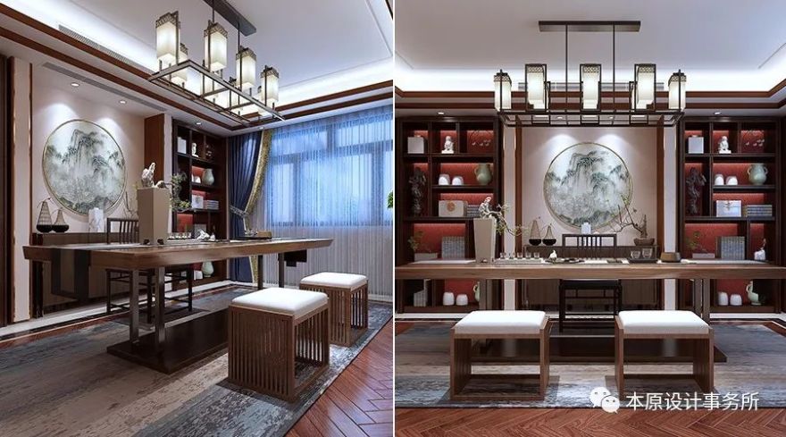 1200㎡双风格别墅,新中式与欧式的完美融合-14