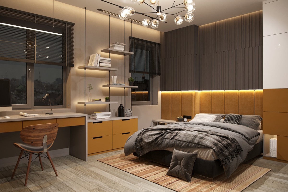 300平方米--浅色系空间设计-11