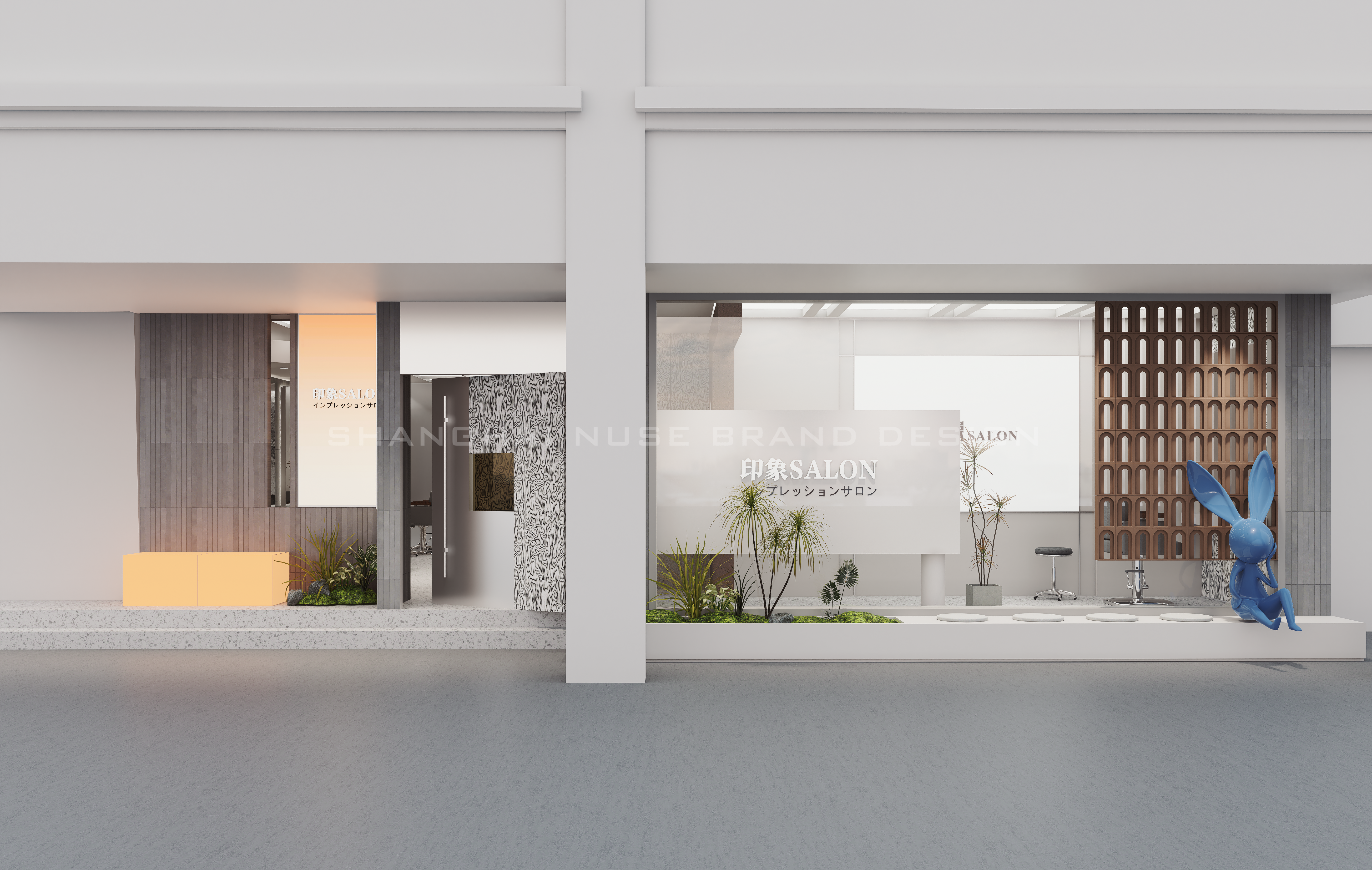 美发店设计丨木村空间设计有限公司-2