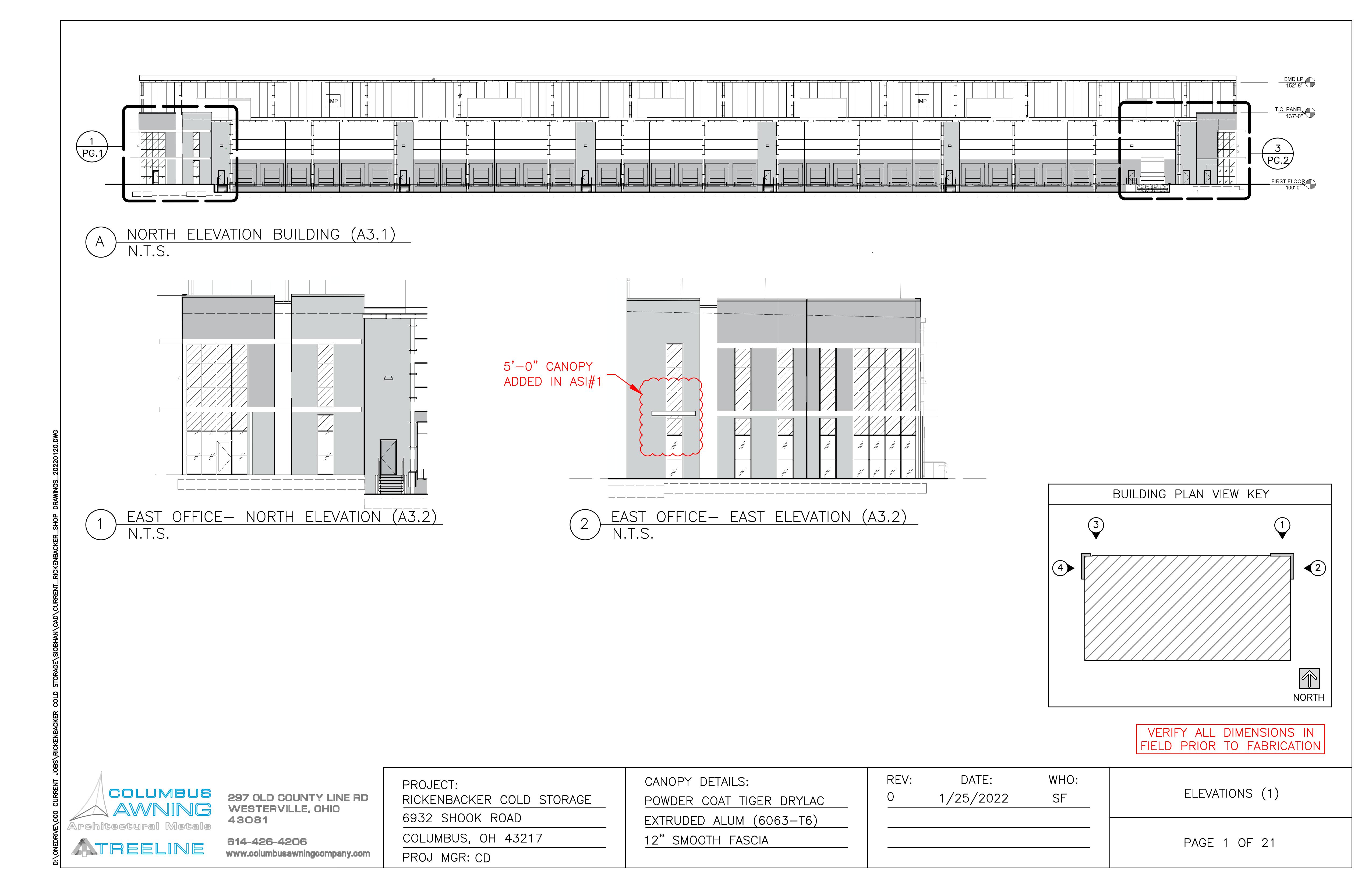 Cantilevered Canopy Project- Rickenbacker Cold Storage-0