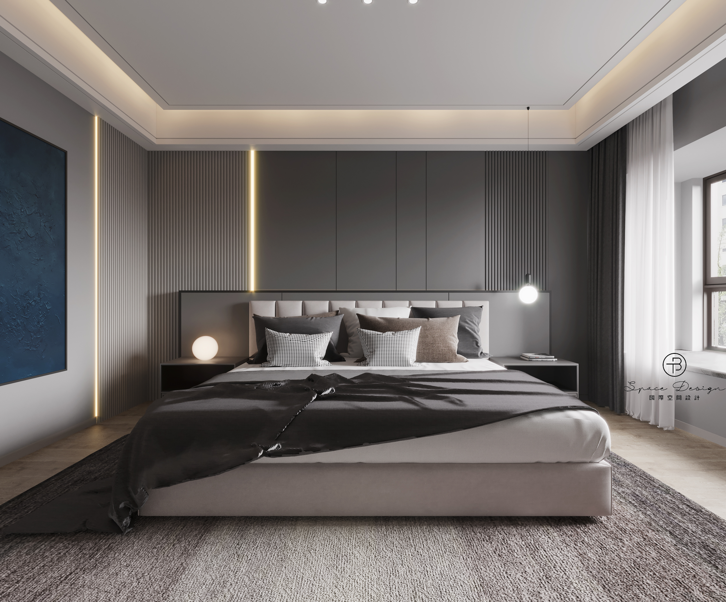 南通舒适现代宅丨中国南通丨T·B 国际空间设计-18