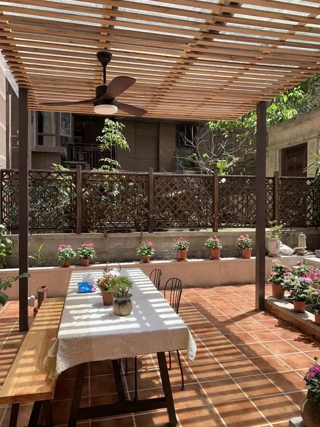 45天改造70㎡自家院子，他仅花4.2万元，改后的花园也太美了吧-53