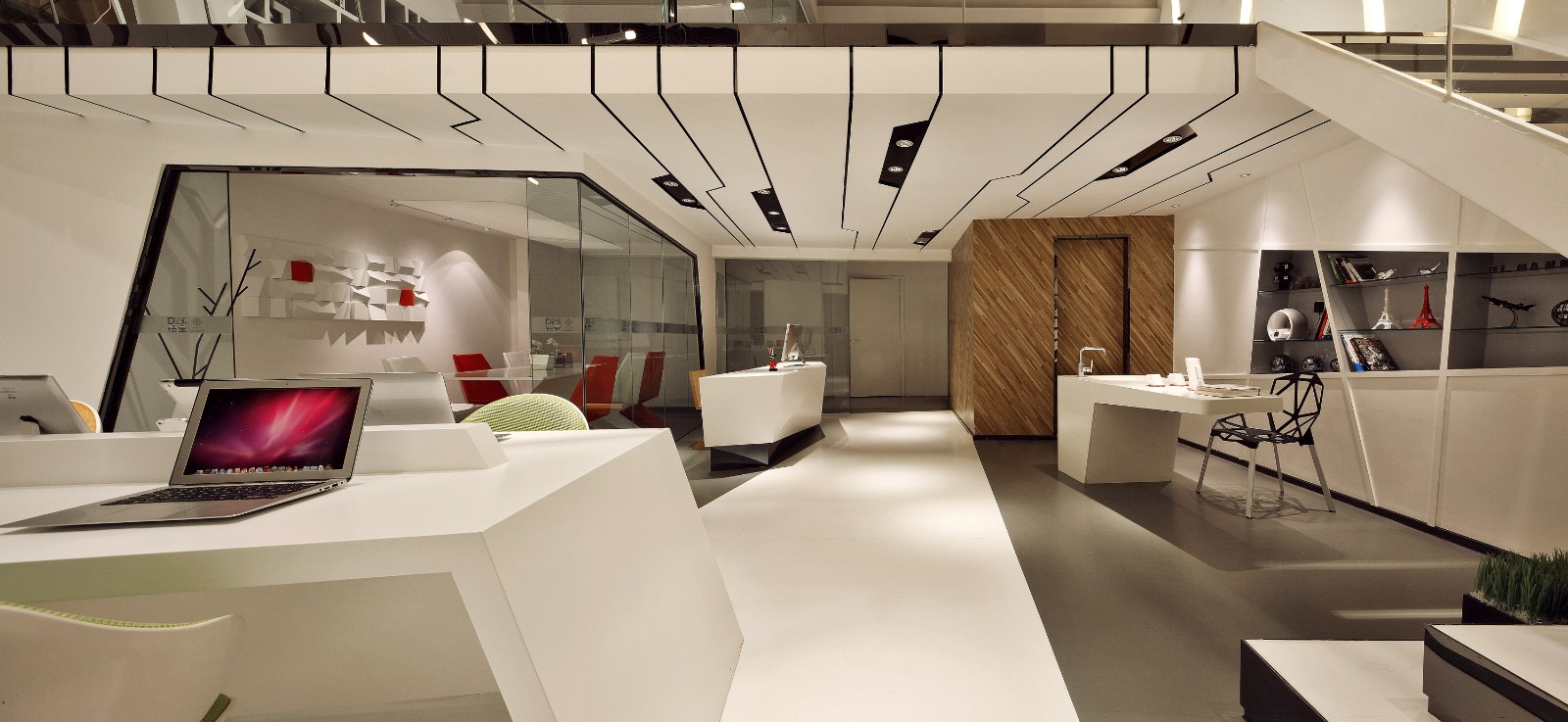 成都万科钻石广场LOFT A4办公样板间-11