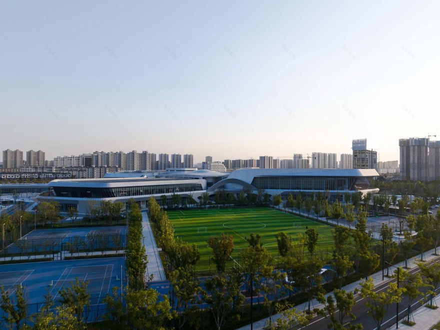 Tongxiang National Fitness Center and Li Ning Sports Park / PT Architecture Design-13