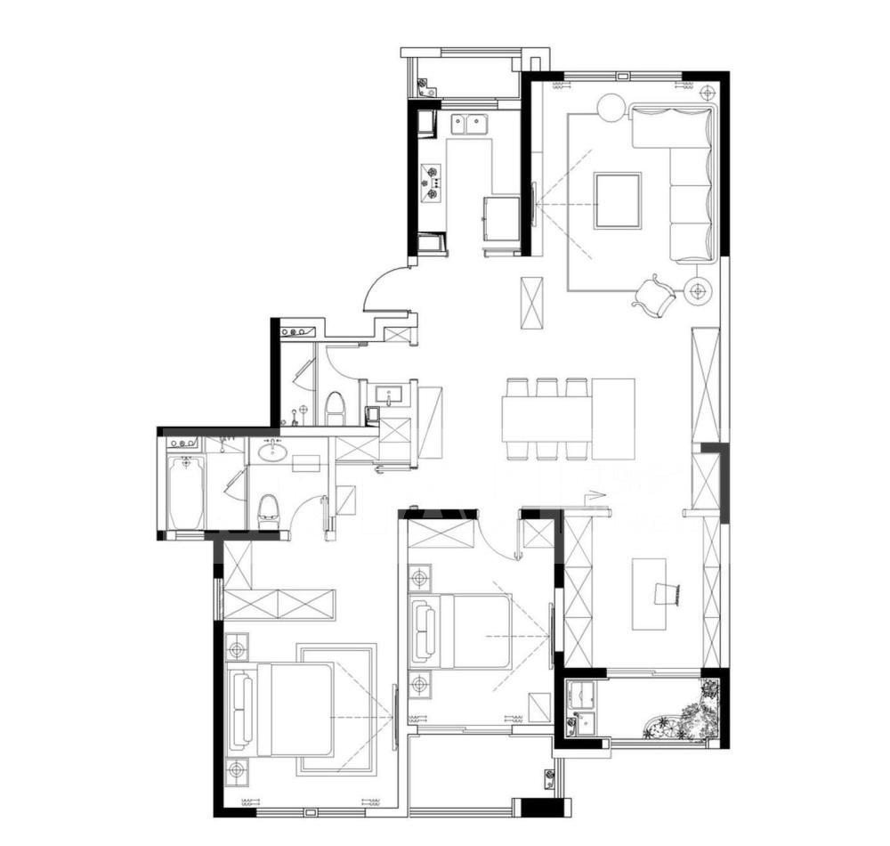 原木风家居设计,温馨活力与现代生活的完美融合-32