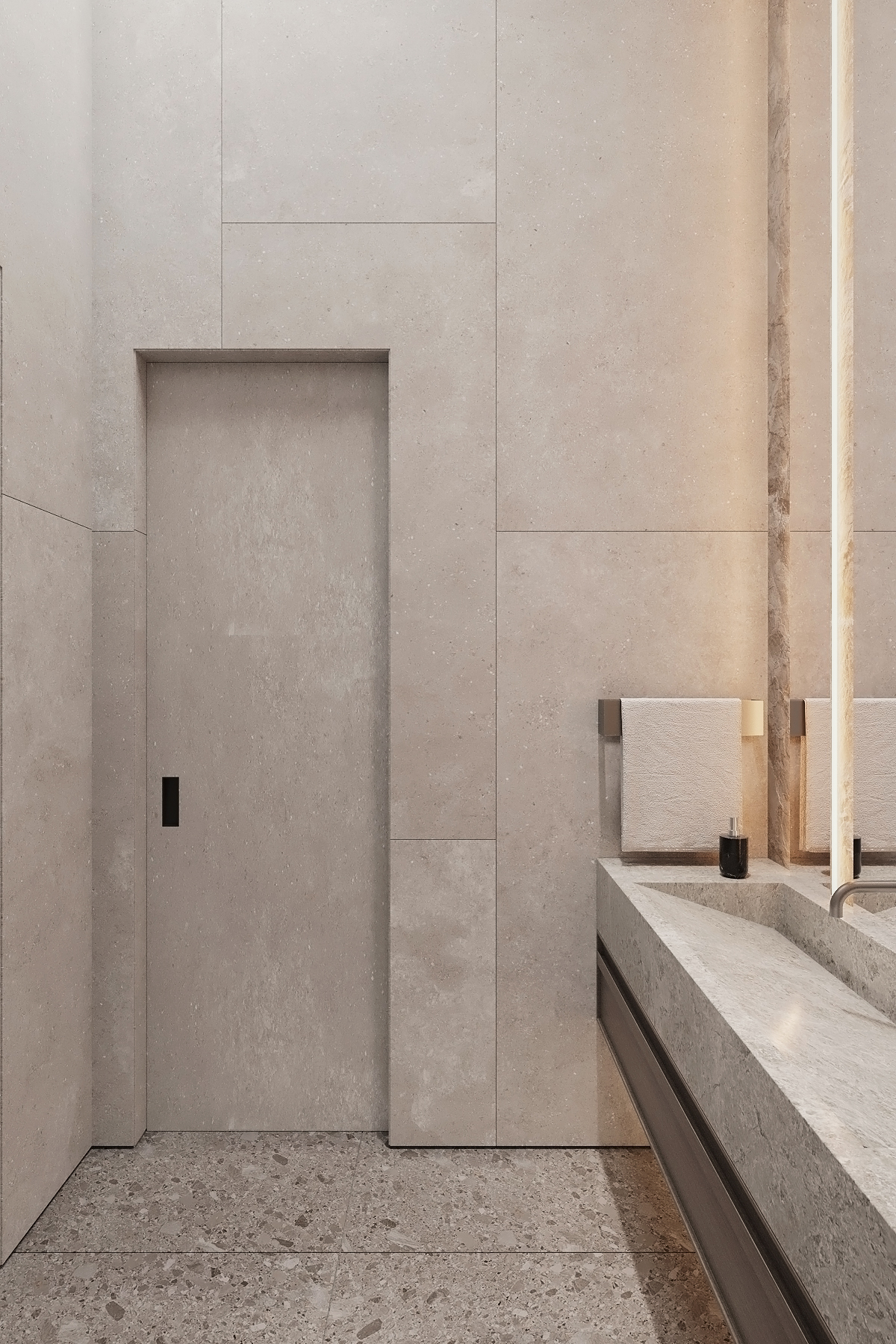 Project USA - bathroom, office and laundry.-1