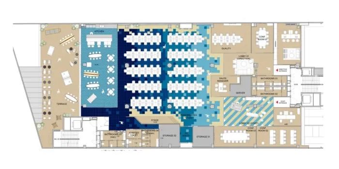 巴塞罗那“海滩风情”办公室设计丨西班牙巴塞罗那丨EL EQUIPO CREATIVO-10