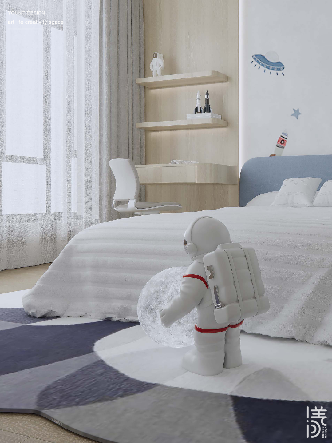 现代极简的多口之家丨深圳漾空间设计有限公司-85