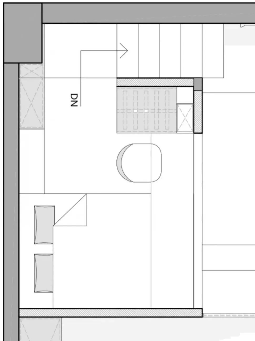 40㎡复式楼设计丨厦门磐石空间设计-68