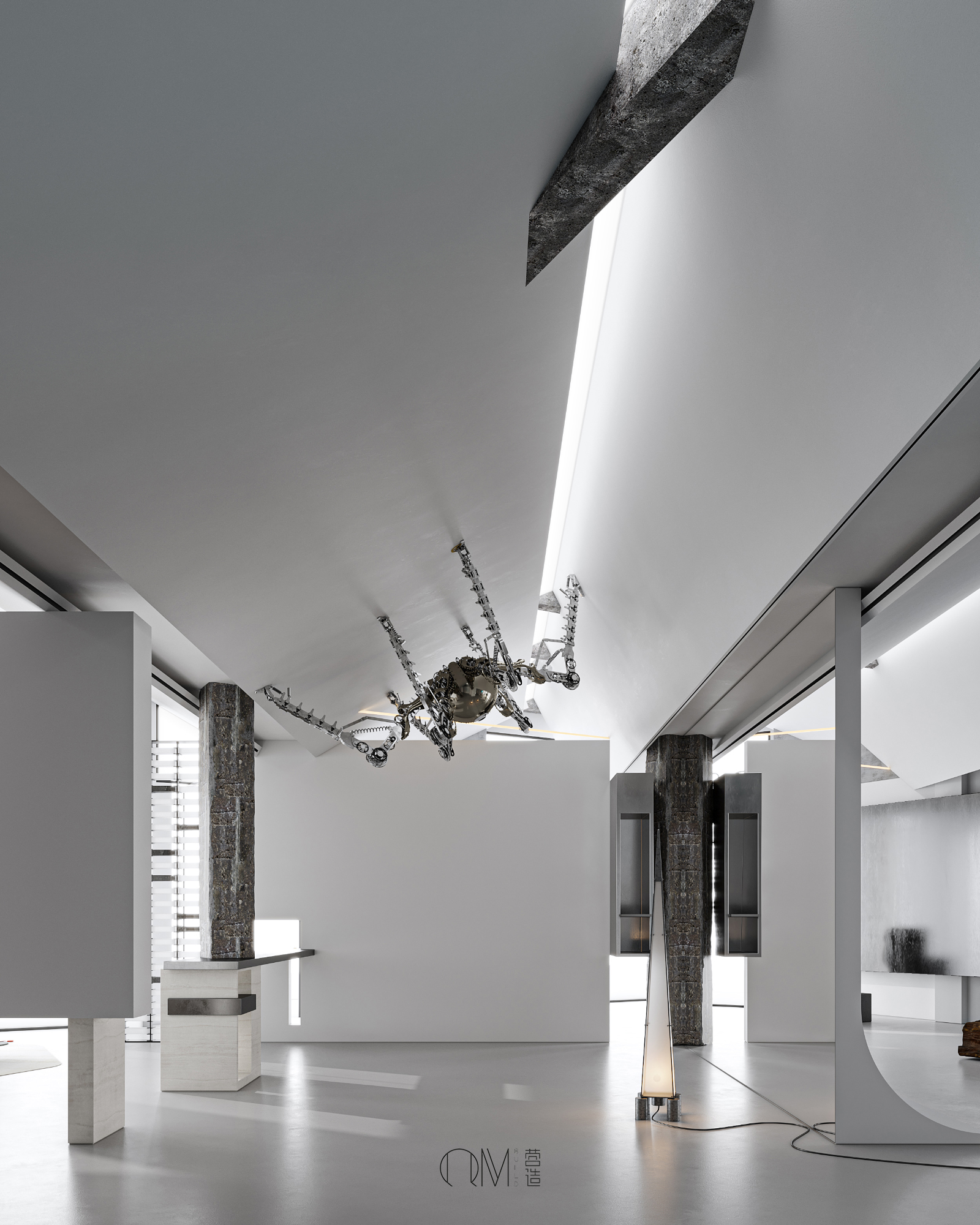 城市“缝合”线·上海灯光概念展厅丨中国上海丨北京营造清美空间设计事务所-23