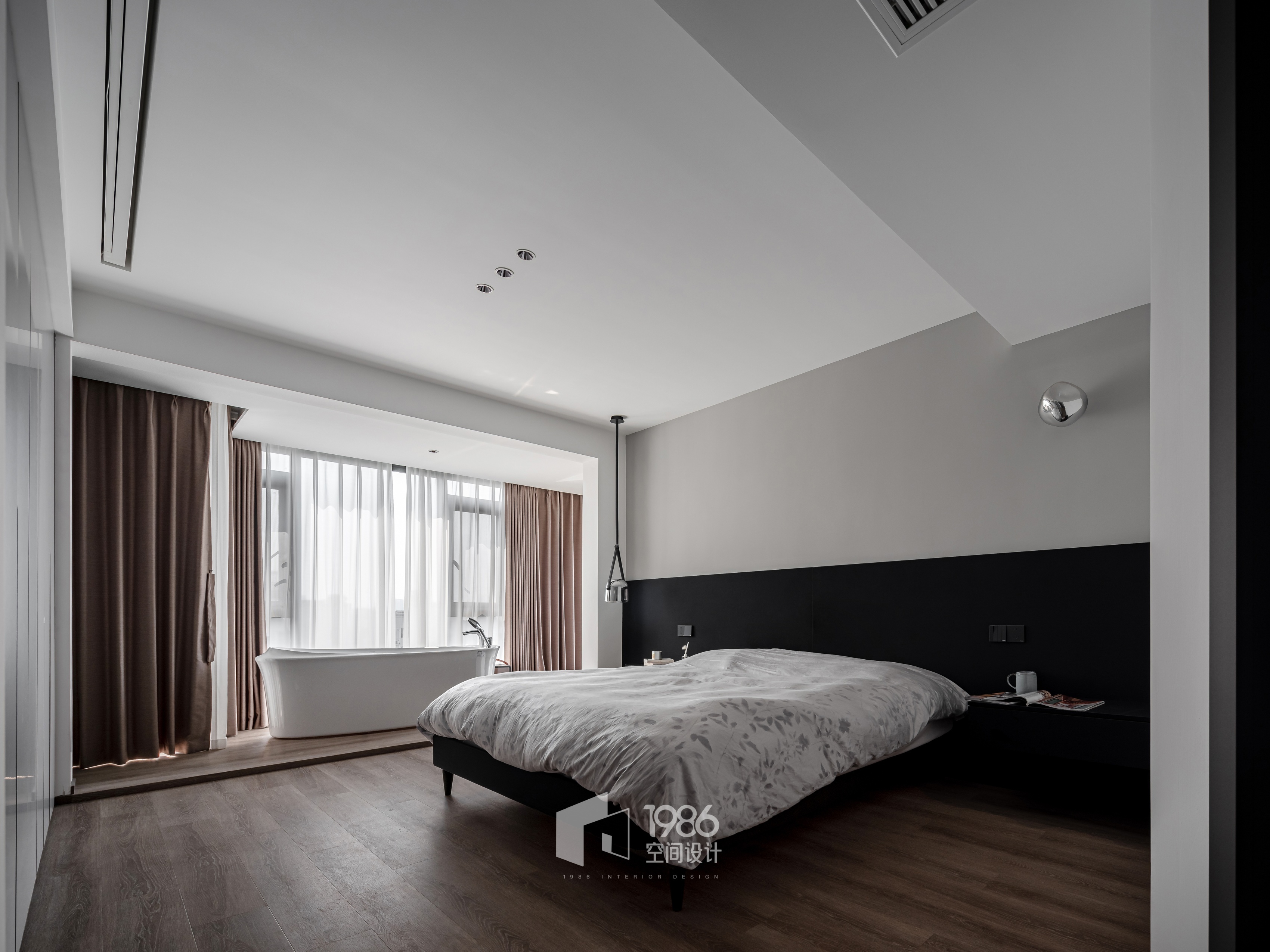 1986设计｜无界之境  海归的治愈系乌托邦丨中国长沙丨1986空间设计-15