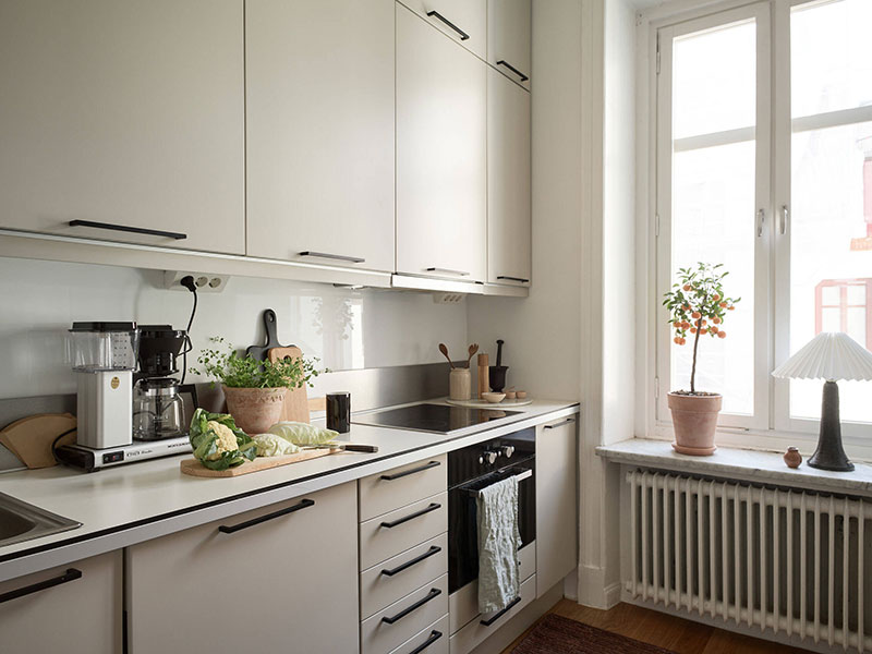 瑞典 46㎡小公寓的温馨设计-13