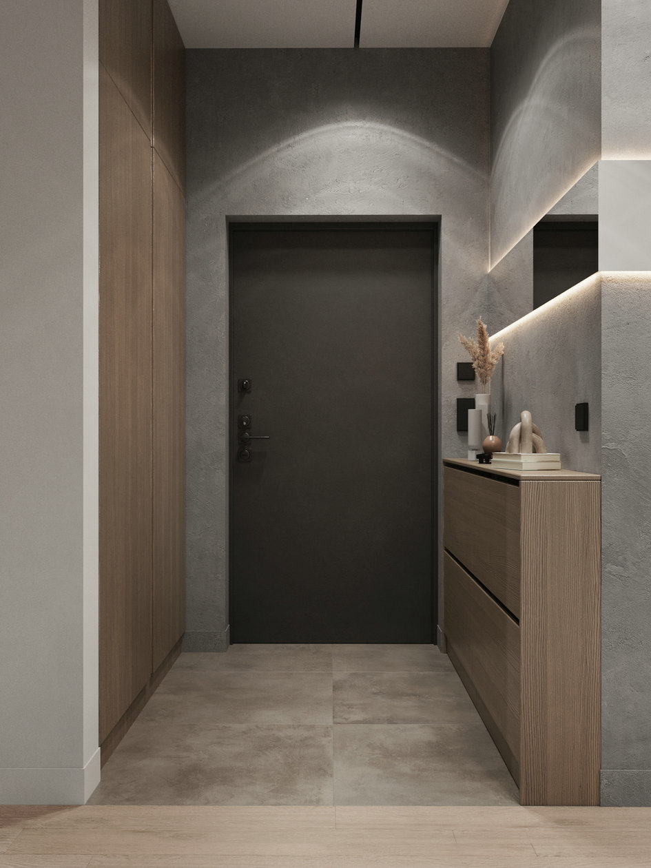 71·6㎡小空间公寓设计-1