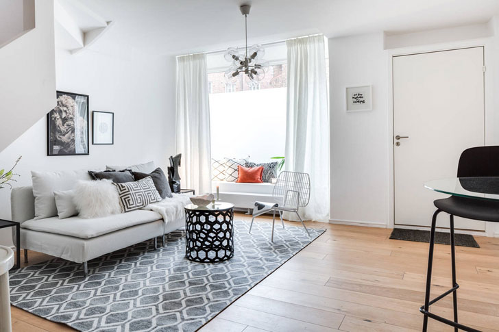 Gothenburg brick arch 公寓 | 精致布局与独特魅力-12