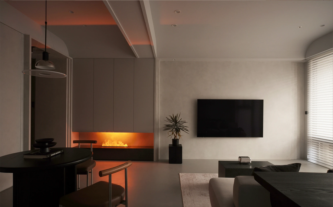 多功能客厅＋复古风刚需房设计-10