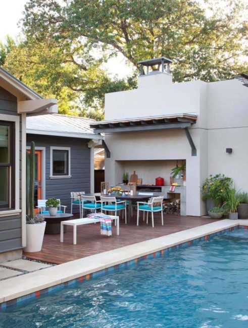 德克萨斯州住宅后院绿洲景观设计丨美国奥斯汀丨B. Jane Gardens景观设计与建造团队-17