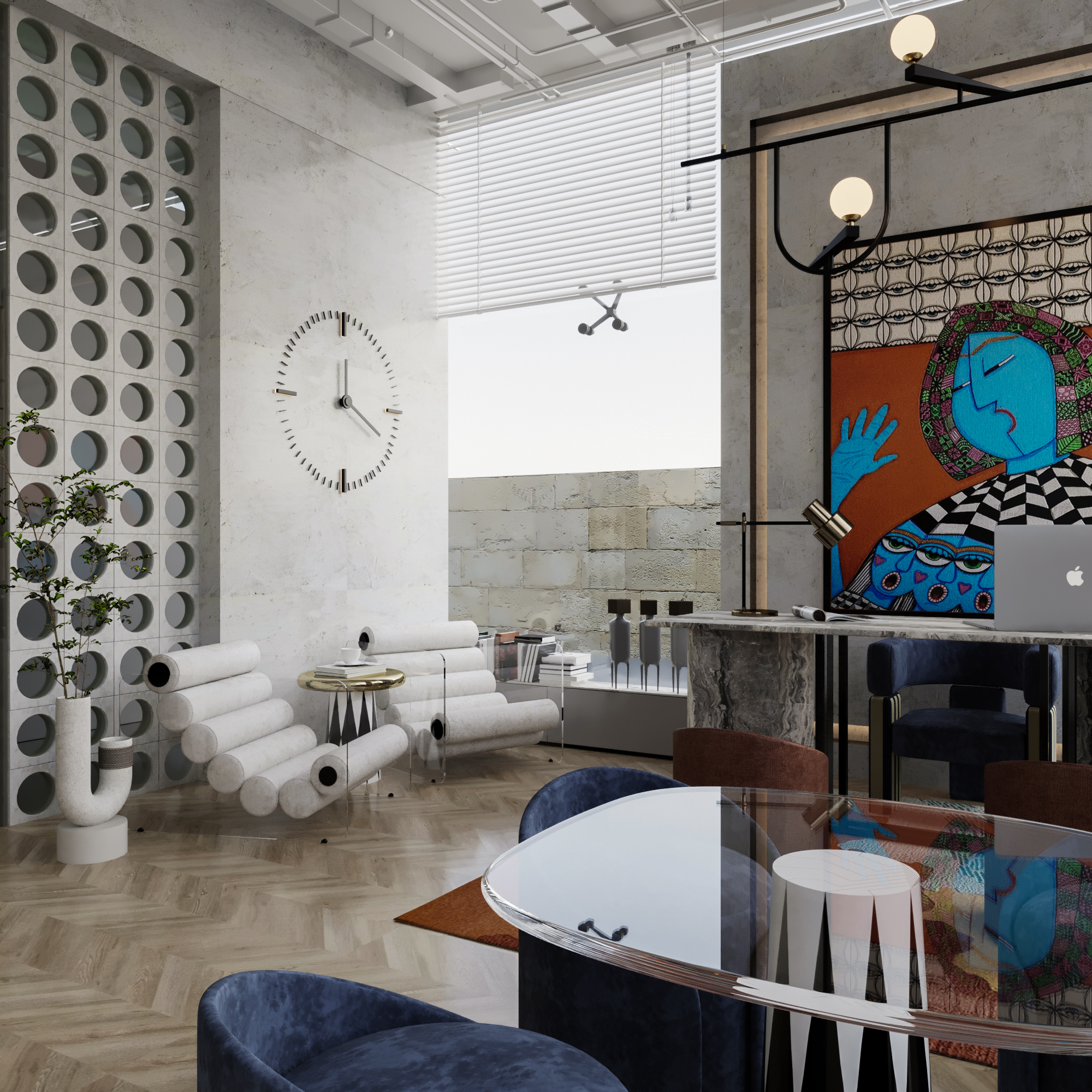 利雅得现代办公室丨沙特阿拉伯利雅得丨FIVE COMUNICATION CO.-3