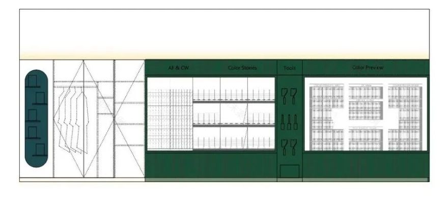 涂料界的艺术空间·本杰明摩尔涂料展厅设计丨Manas design studio-45