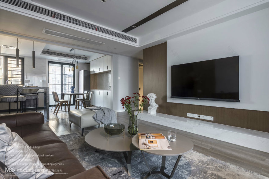 长沙金地格林公馆 1986 设计 | 现代简约空间,互动生活美学-38