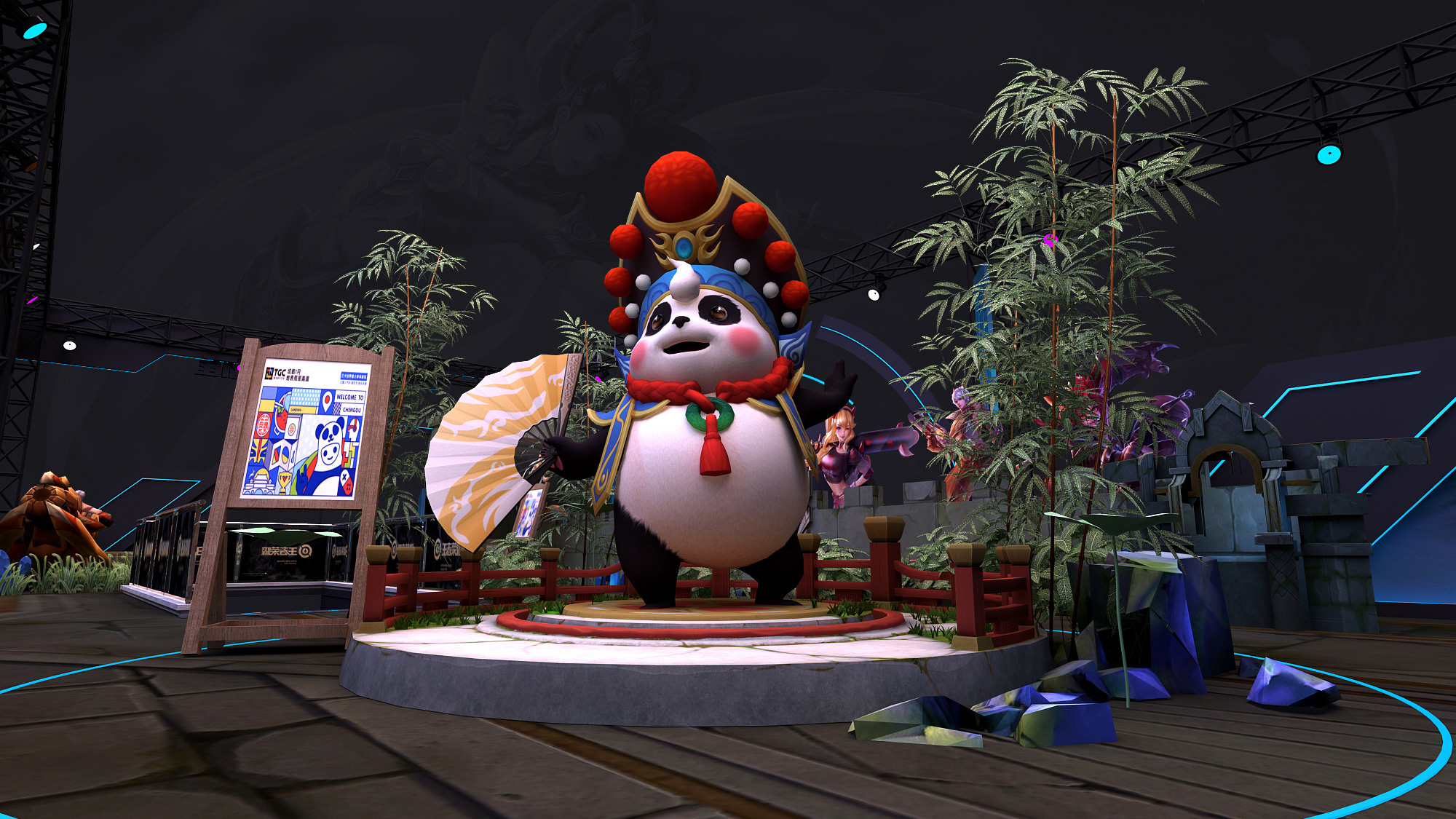 2019TGC王者荣耀展区-6