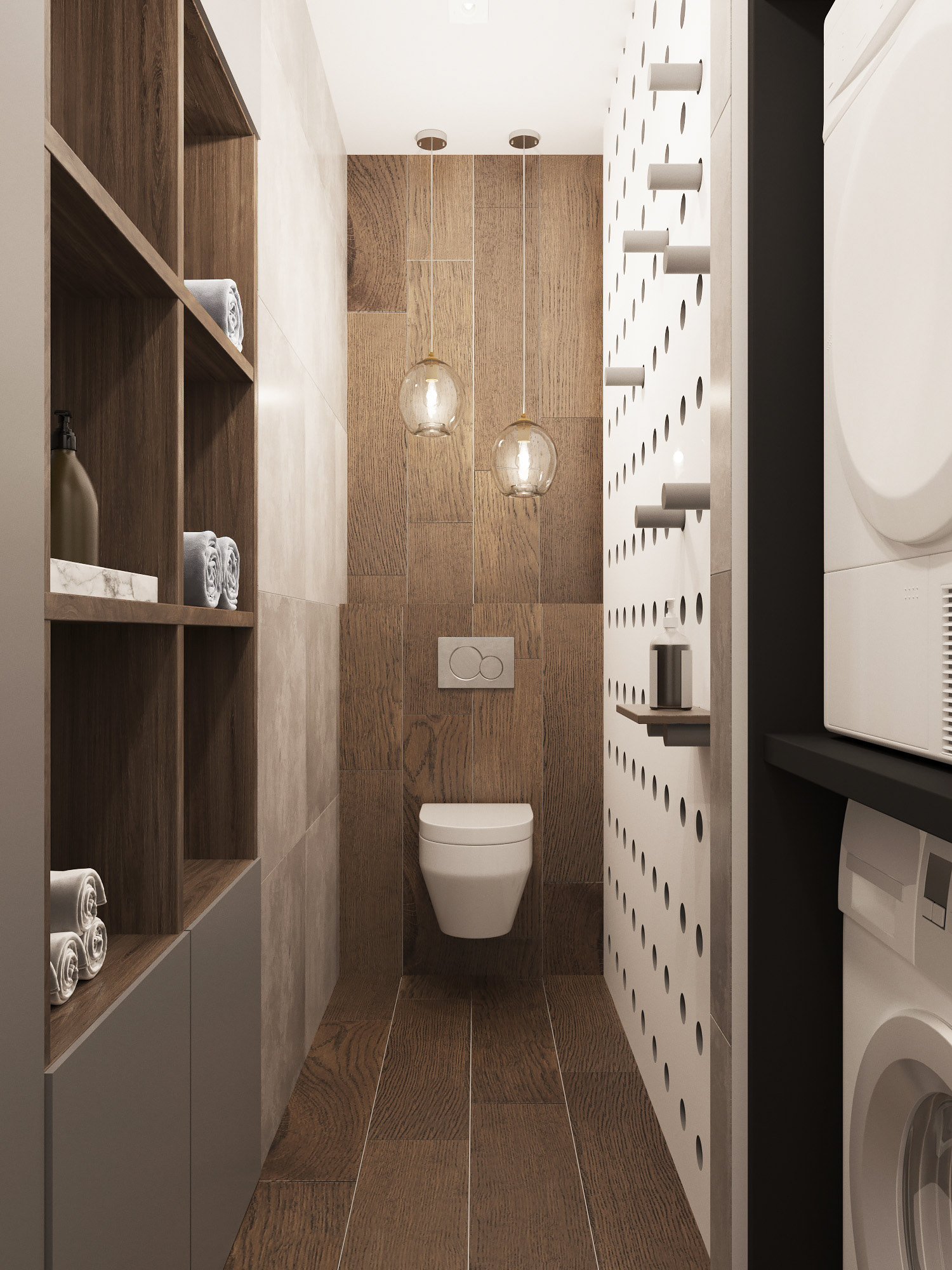 俄罗斯圣彼得堡 90㎡现代年轻家庭设计-23