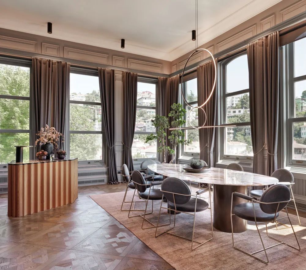 博斯普鲁斯海峡别墅丨土耳其伊斯坦布尔丨Habif Architects-7