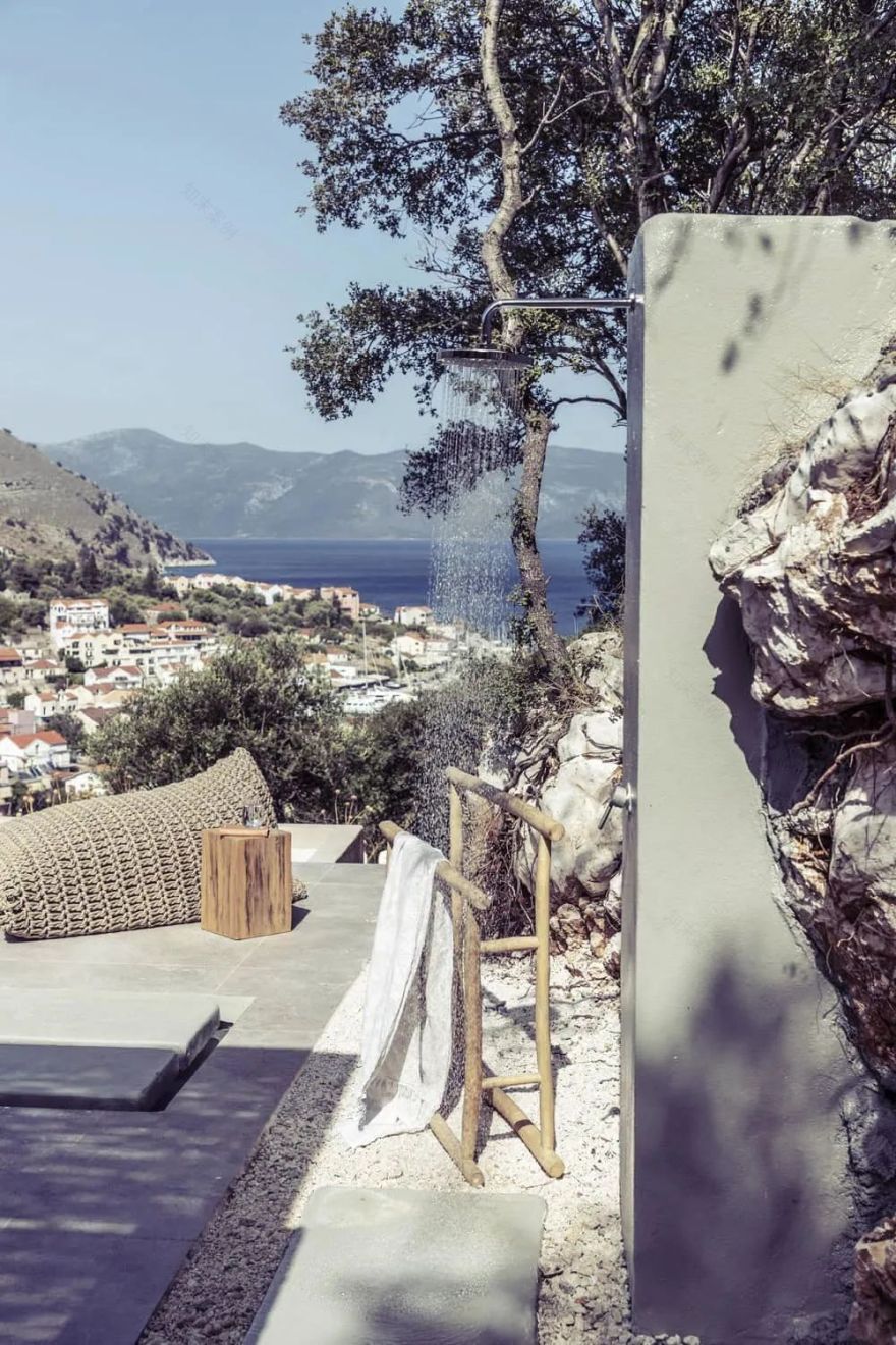 凯法利尼亚岛的石头别墅丨希腊丨Kleoniki Androni-59