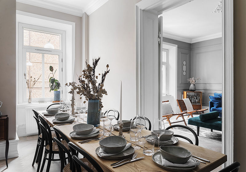 斯德哥尔摩百年建筑的魅力公寓-9