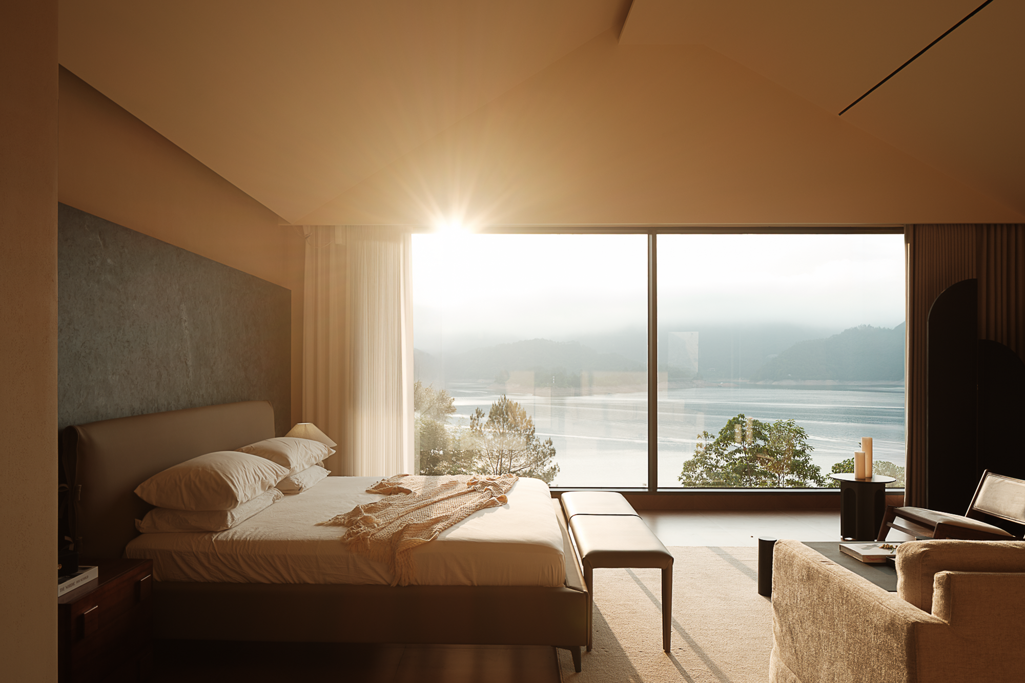 【山水的回响】一场自然栖居的诗意复兴丨中国浙江丨里厘空间设计-63