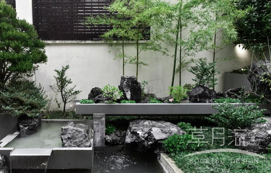 常州境心园 · 现代庭院的生态艺术探索丨中国常州丨草月流景观设计-22