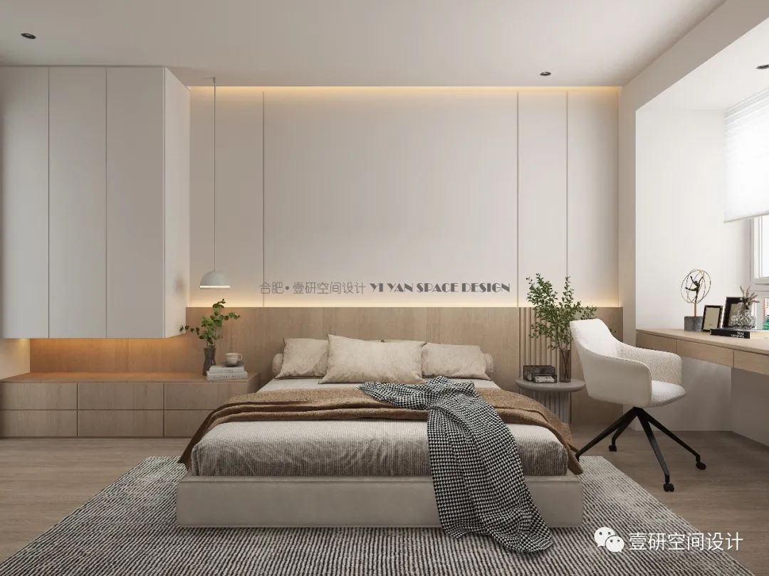 自由恬淡的治愈之家丨中国合肥丨合肥壹研空间设计-13