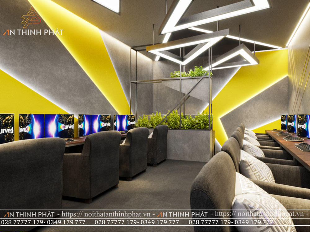 T&T COFFEE GAMING | Modern Gaming Lounge Design-19