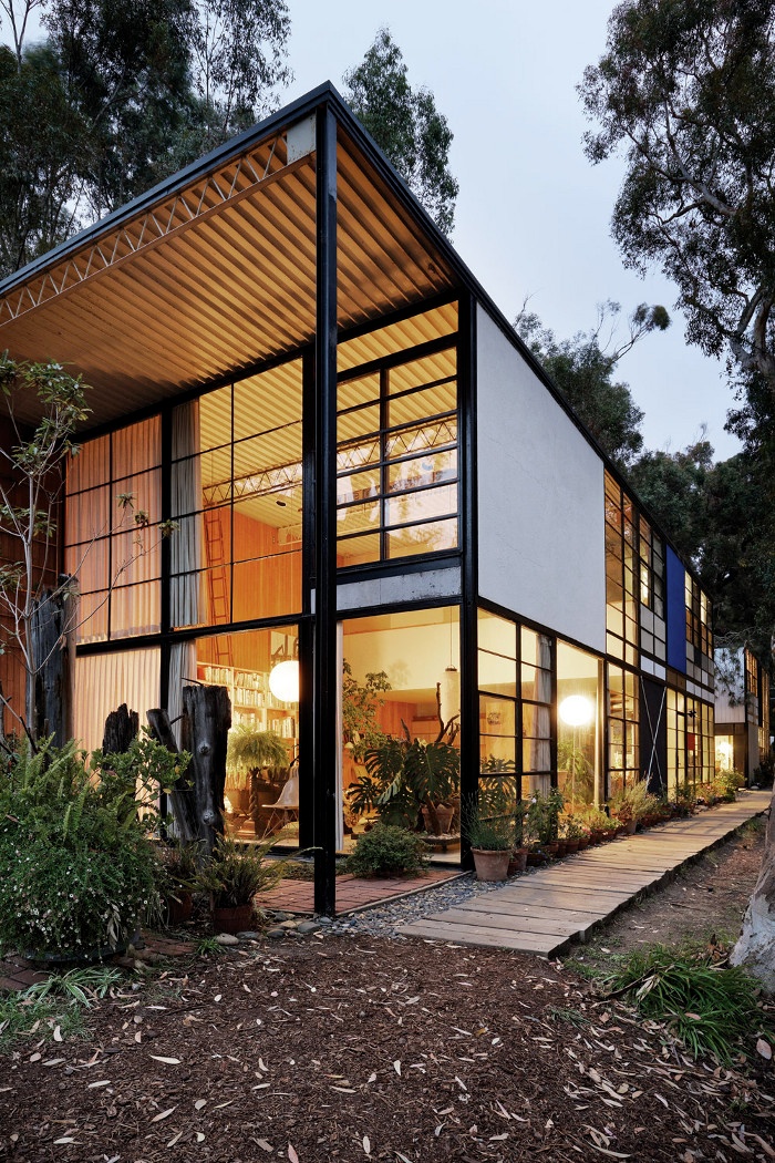 Eames House · 战后现代主义风格的典范丨美国加利福尼亚丨Charles Eames 和 Ray Eames-12