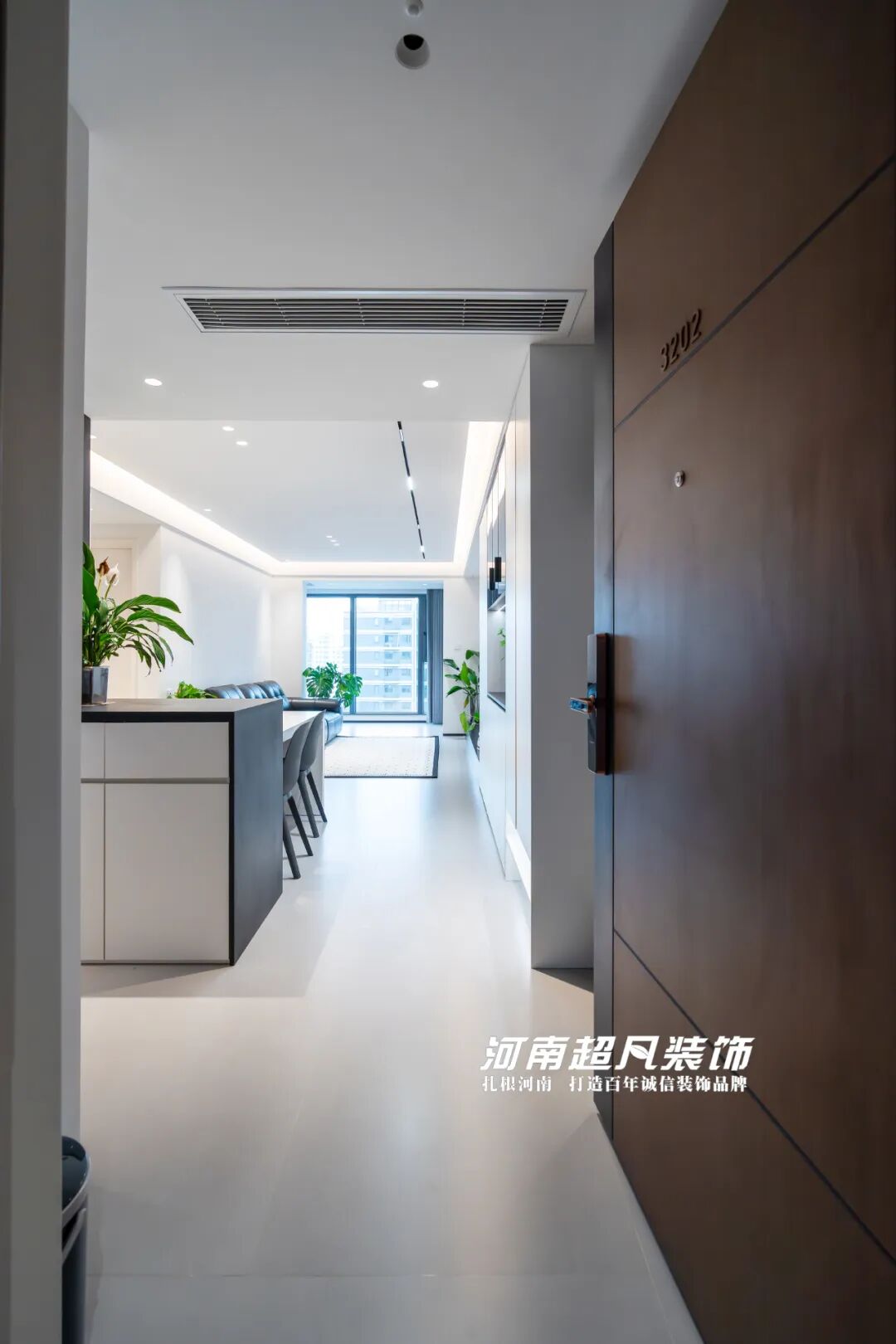 完工首发丨金水区美盛教育港湾，110平黑白灰极简风，色彩纯粹层次丰富-47