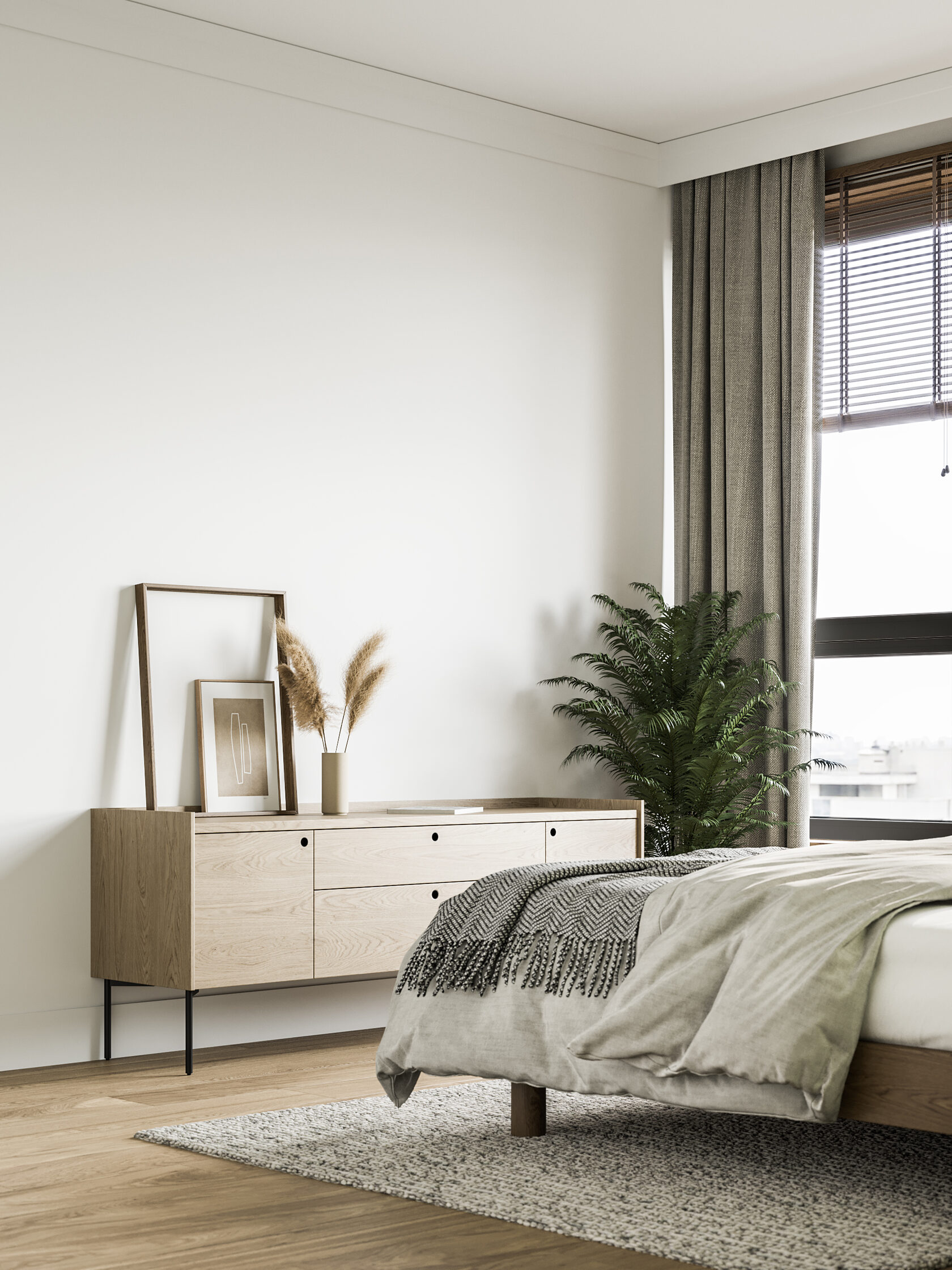 清爽原木风公寓设计 简洁的雅致！-12