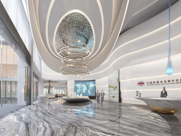 珠海自然美学科技展厅丨中国珠海丨成都九度设计方案中心-79