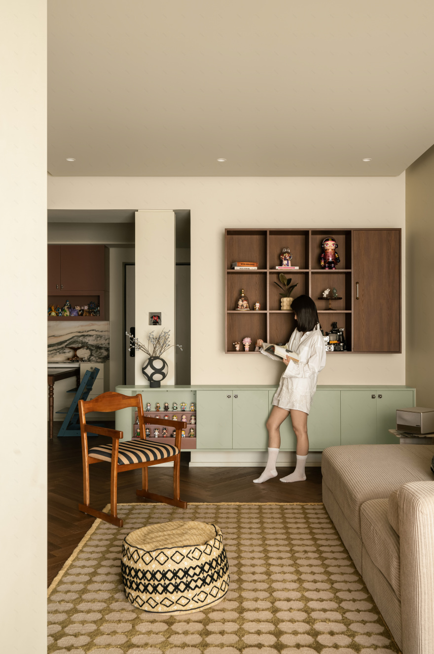 微光拾趣 · 广州77平轻复古住宅丨中国广州-20