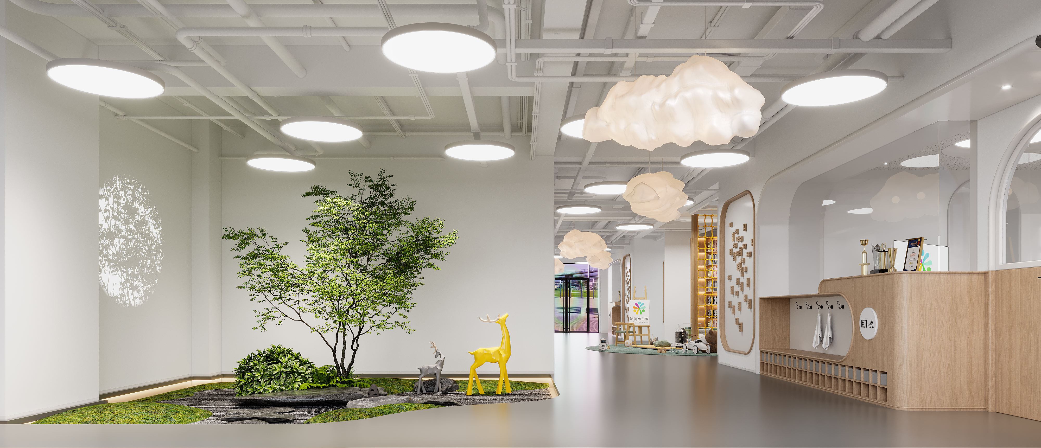 幼儿园效果图案例-12