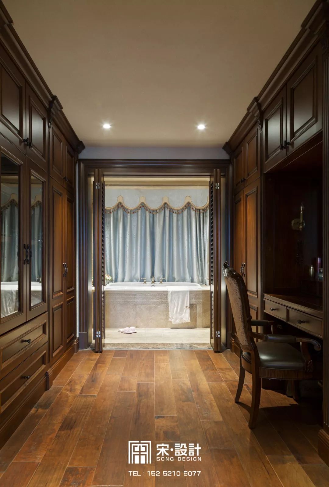 卡梅尔湖畔的复古美式别墅设计-47