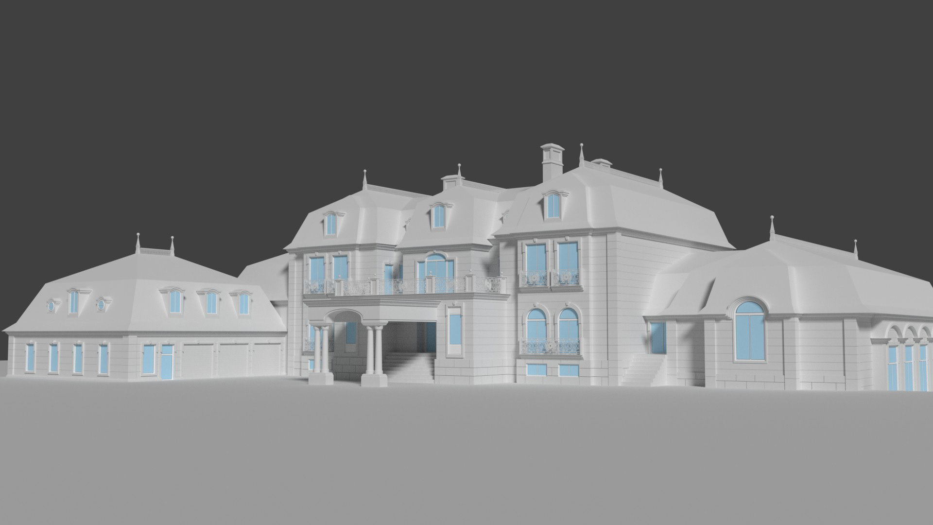 Экстерьеры коттеджей-18