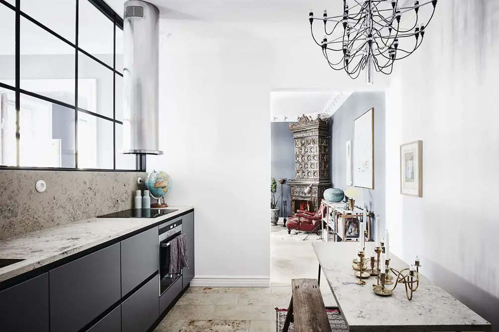 巴洛克蓝调双卧公寓-16