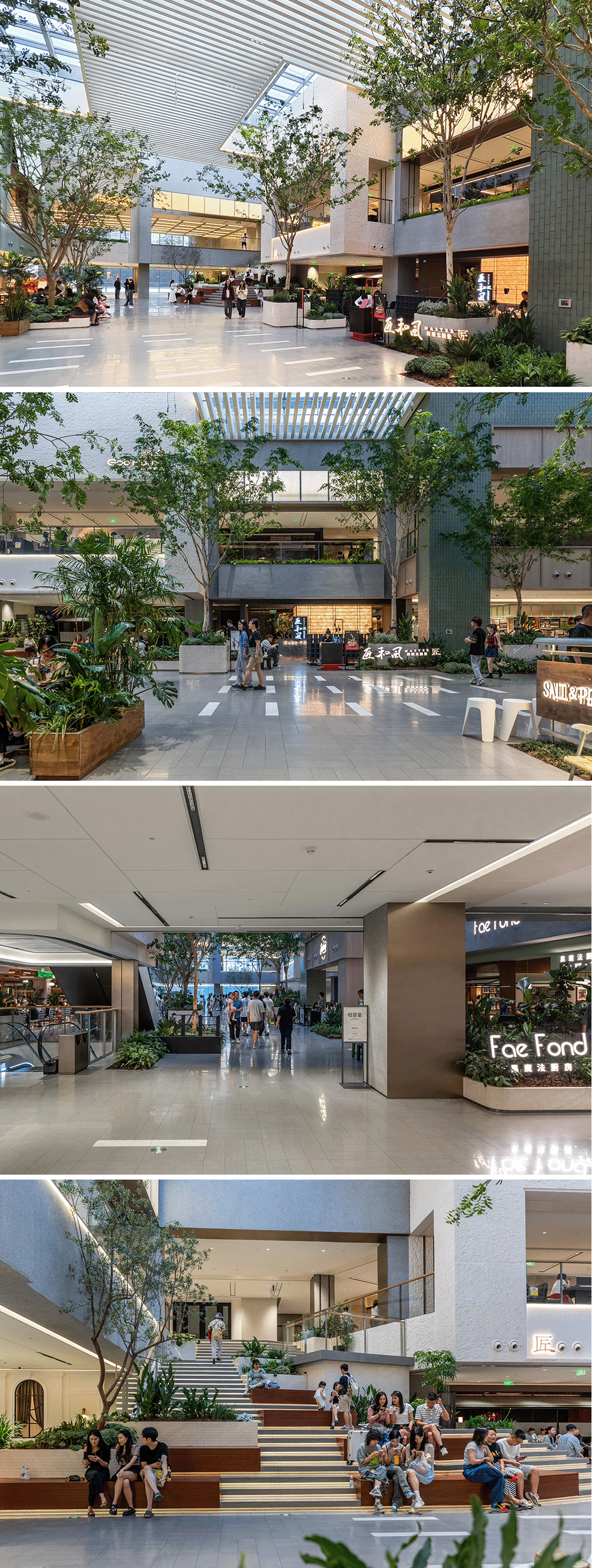 “盒子商业”的场景重塑丨龙湖北城天街室内景观营造-46